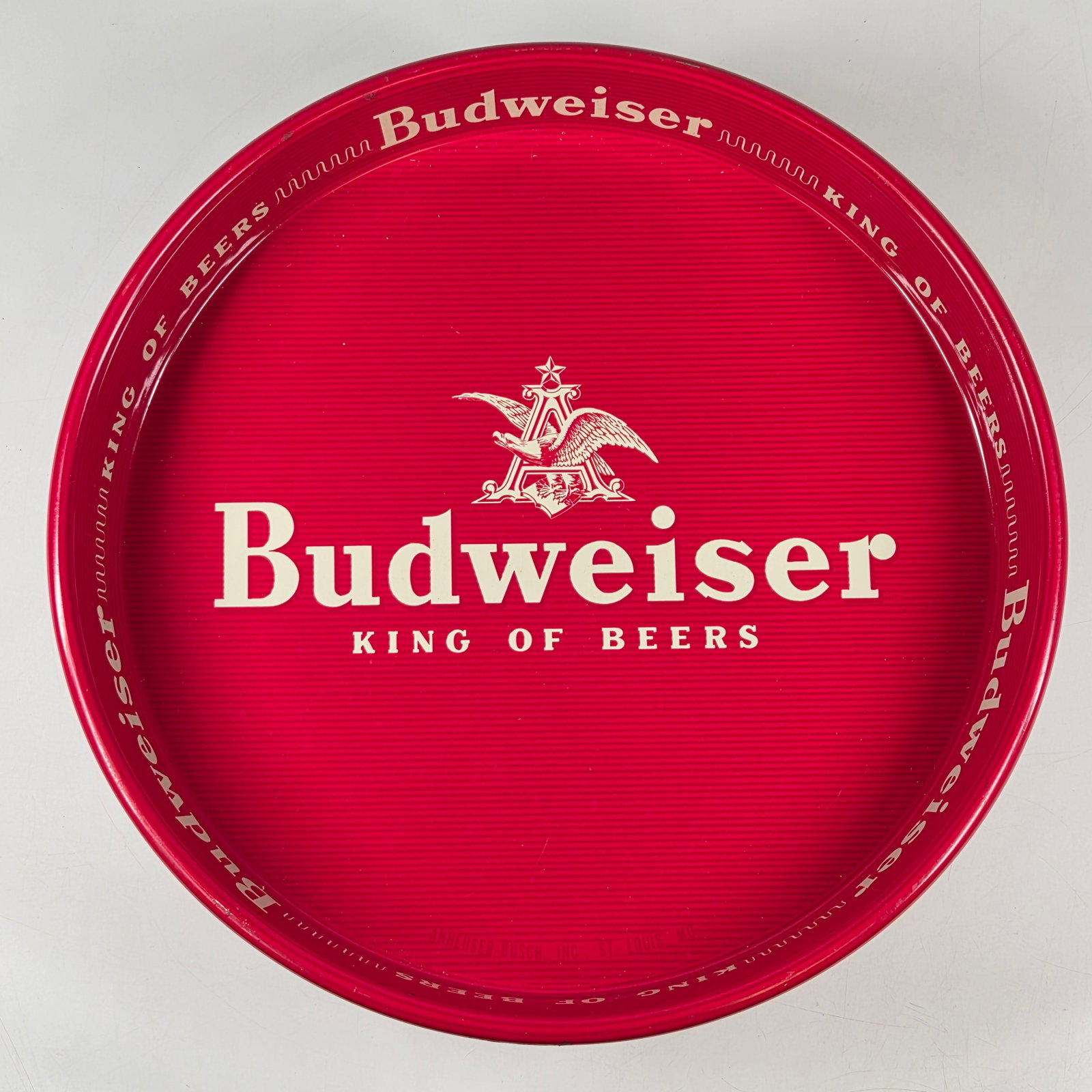 BUDWEISER KING OF BEERS ADVERTISING TRAY (1 of 3)