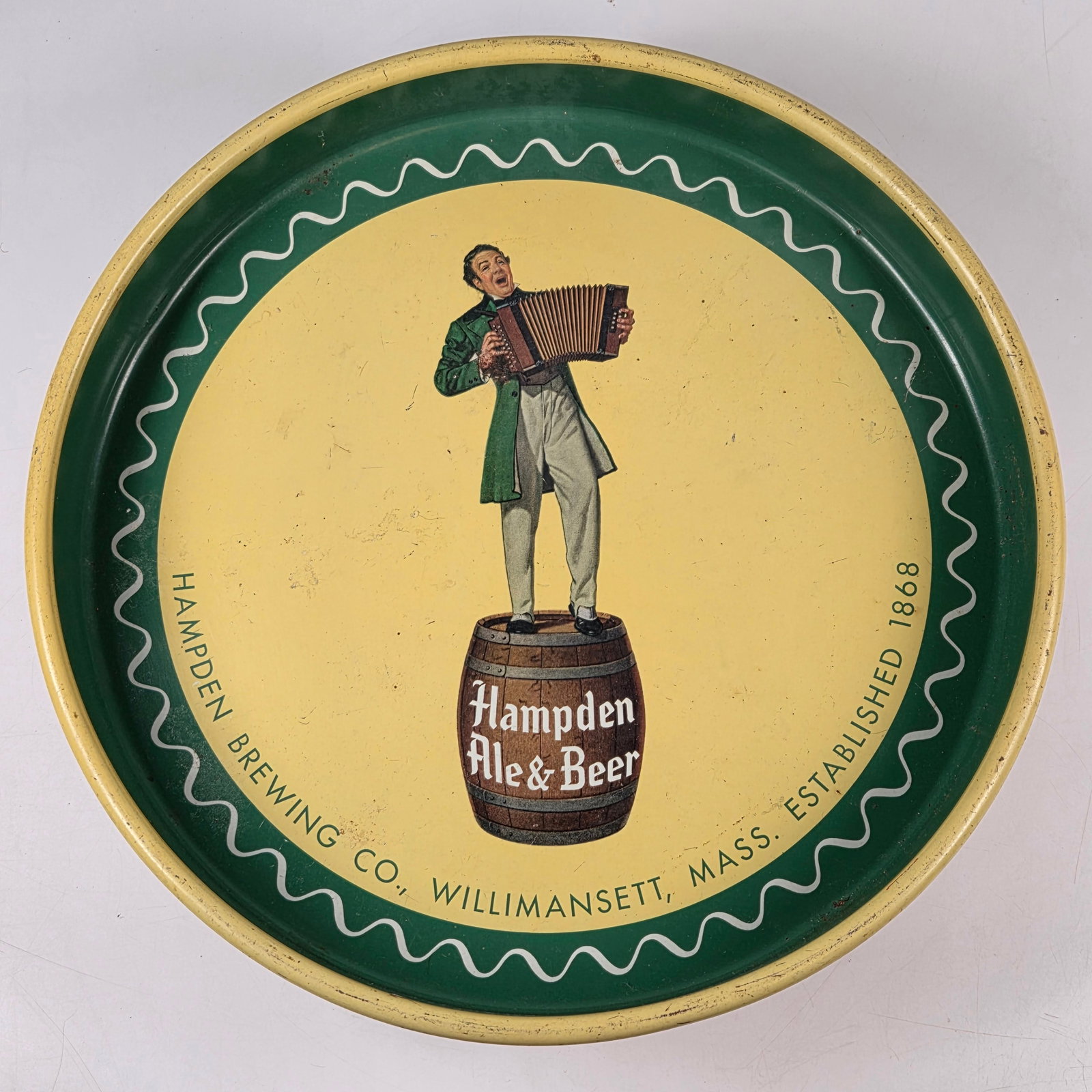 HAMPDEN BREWING CO. BEER & ALE TRAY (1 of 3)