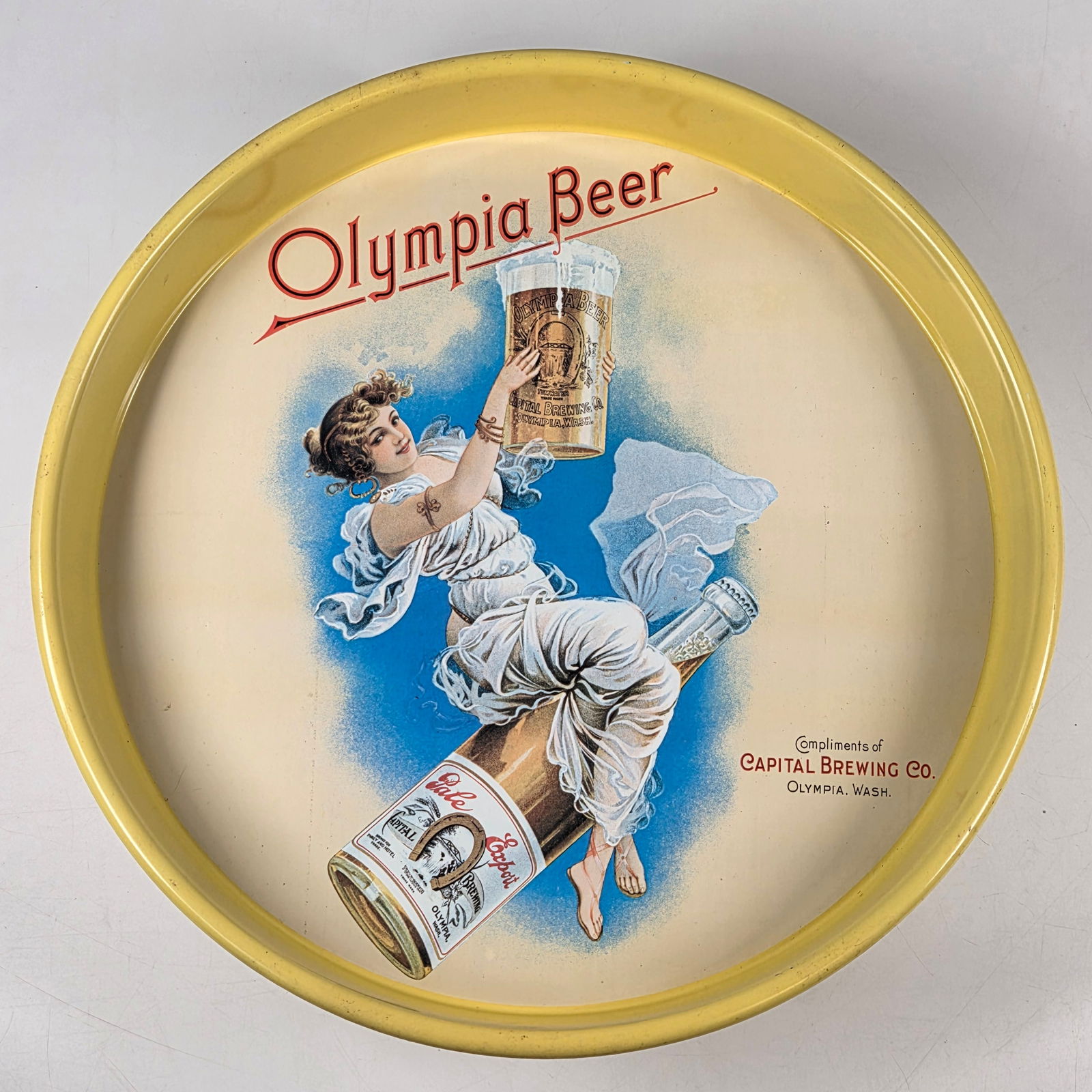 CAPITAL BREWING CO. OLYMPIA BEER TRAY (1 of 5)