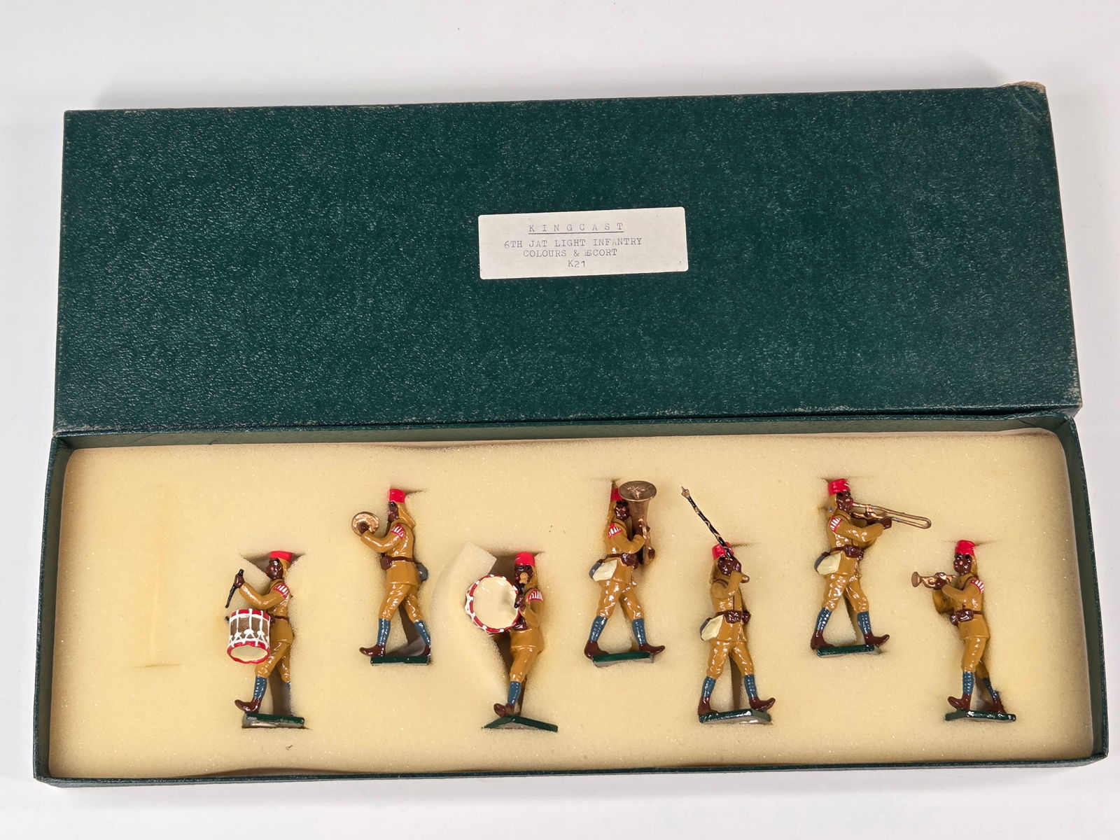 KINGCAST 6TH JAT LIGHT INFANTRY COLOURS & ESCORT (1 of 5)