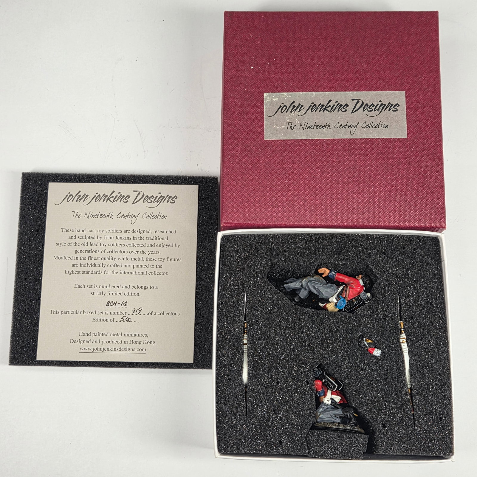 JOHN JENKINS DESIGNS ROYAL SCOTS WOUNDED LINE (1 of 4)