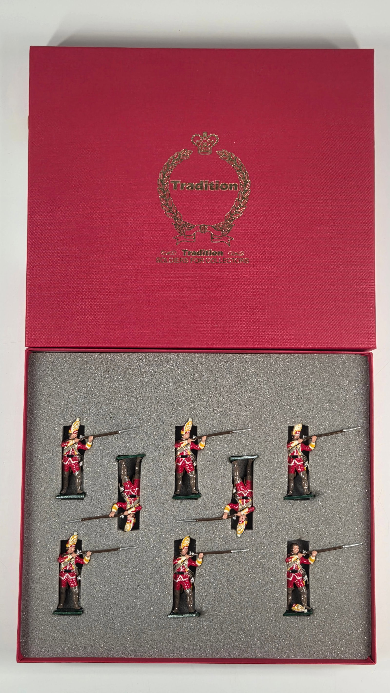 TRADITION: SET NO. 605 BRITISH GRENADIERS THE FRENCH & INDIAN WARS (1 of 6)