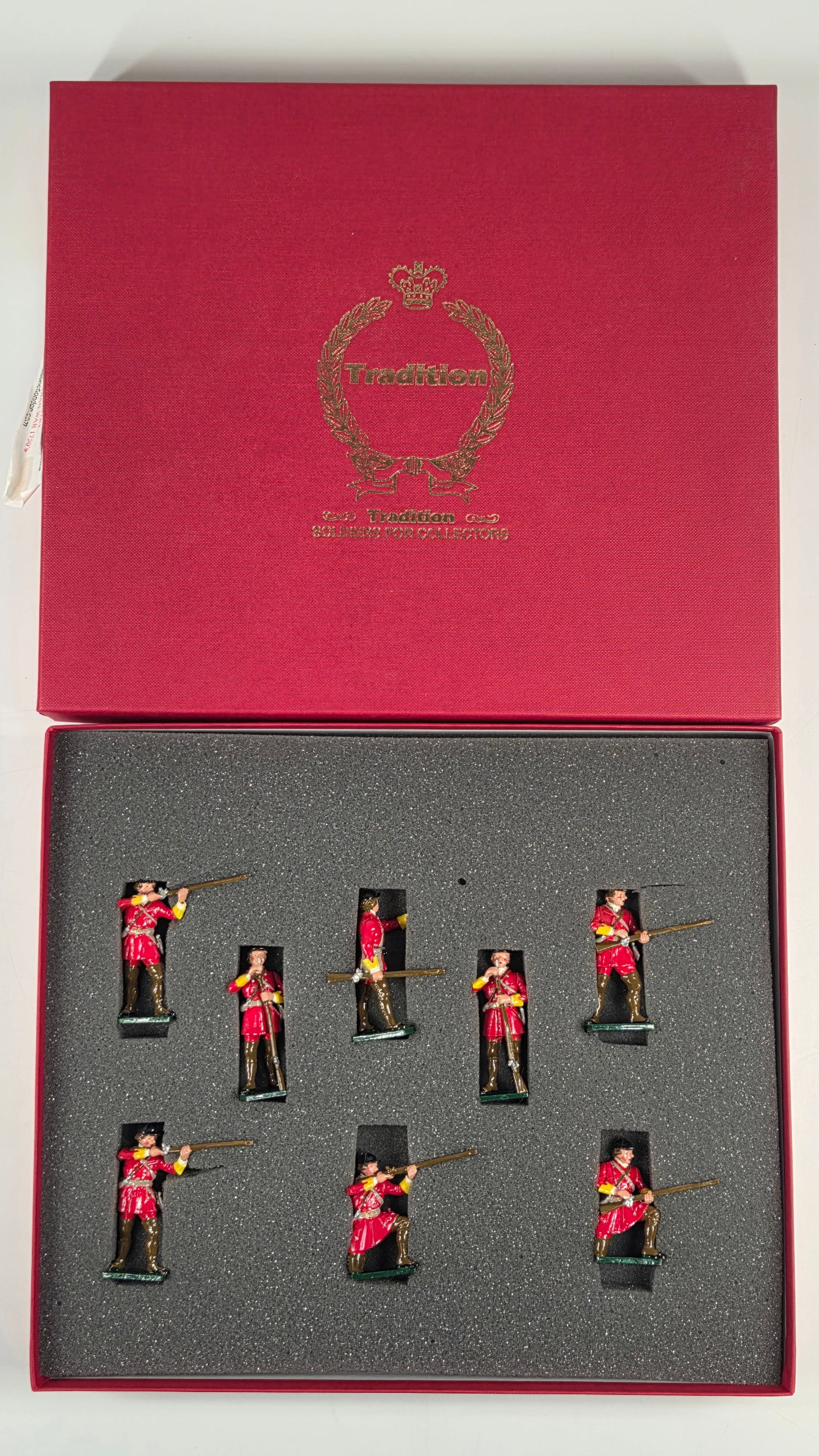 TRADITION: SET NO. 619 BRITISH LIGHT INFANTRY FRENCH & INDIAN WAR (1 of 4)
