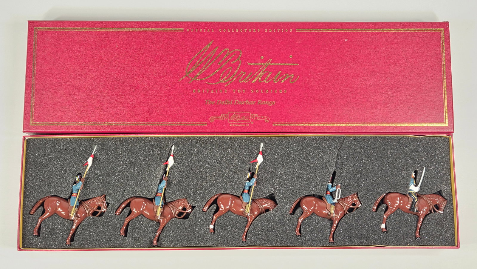 BRITAIN 00082 DELHI DURBAR 27TH LIGHT CAVALRY MADRAS (1 of 5)