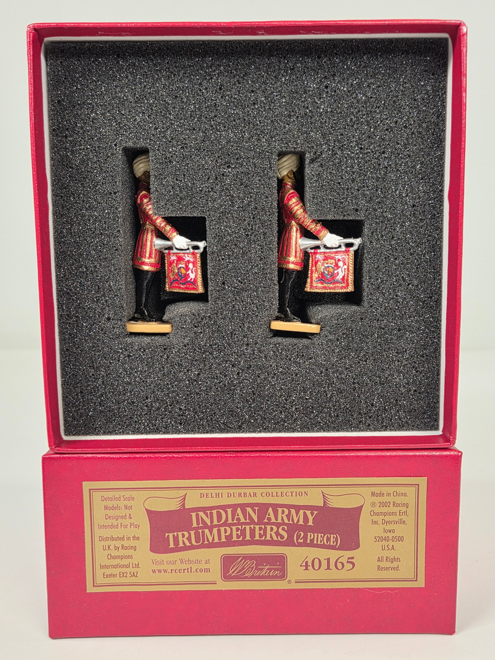 BRITAIN 40165 DELHI DURBAR INDIAN ARMY TRUMPETERS (1 of 3)