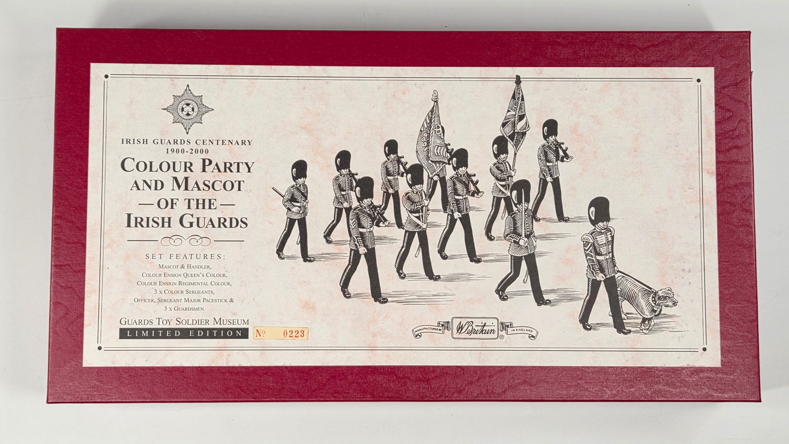 BRITAIN IRISH GUARDS CENTENARY COLOUR PART & MASCOTS (1 of 3)