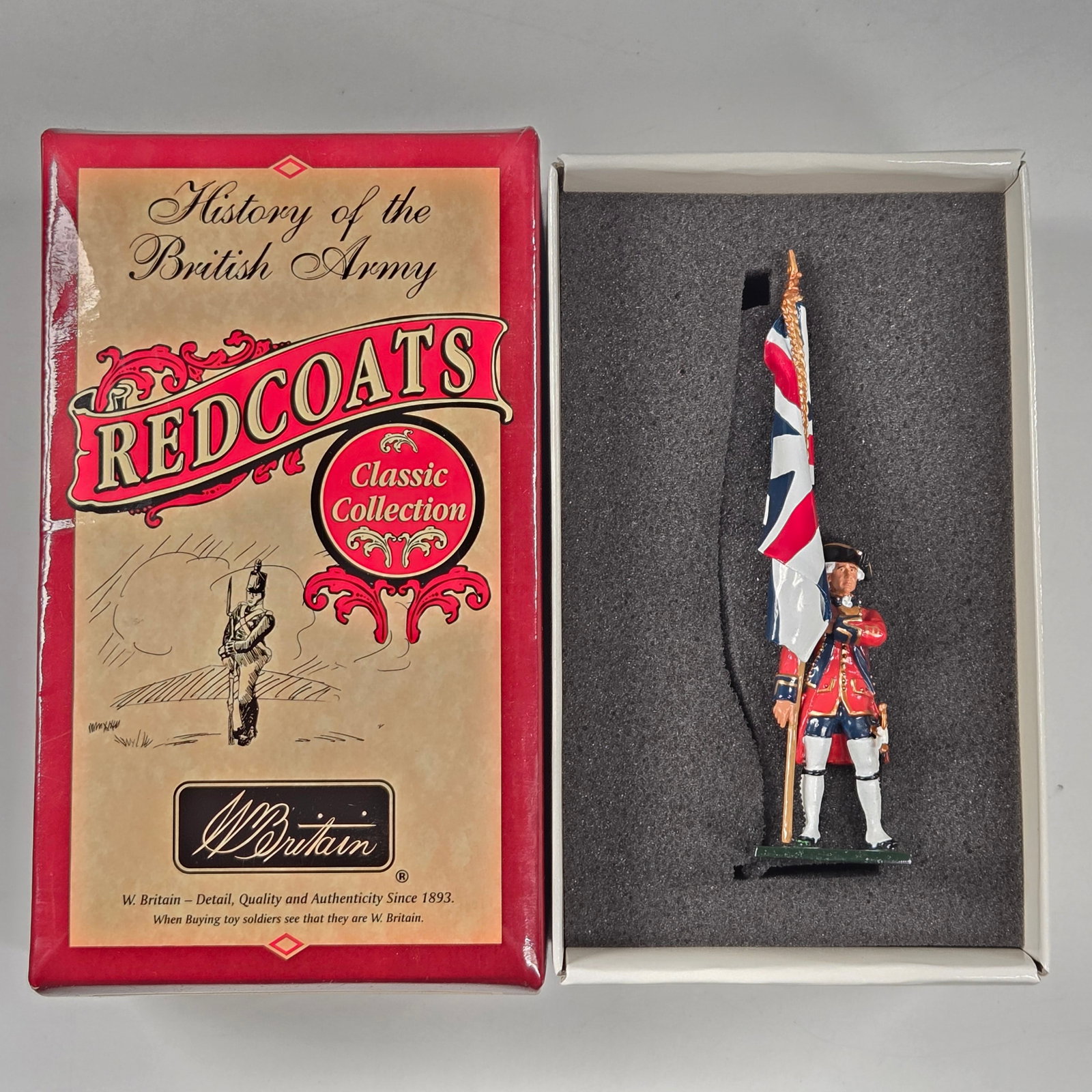 BRITAIN 43099 ENSIGN, BRITISH 1ST FOOT GUARDS, 1755 (1 of 3)