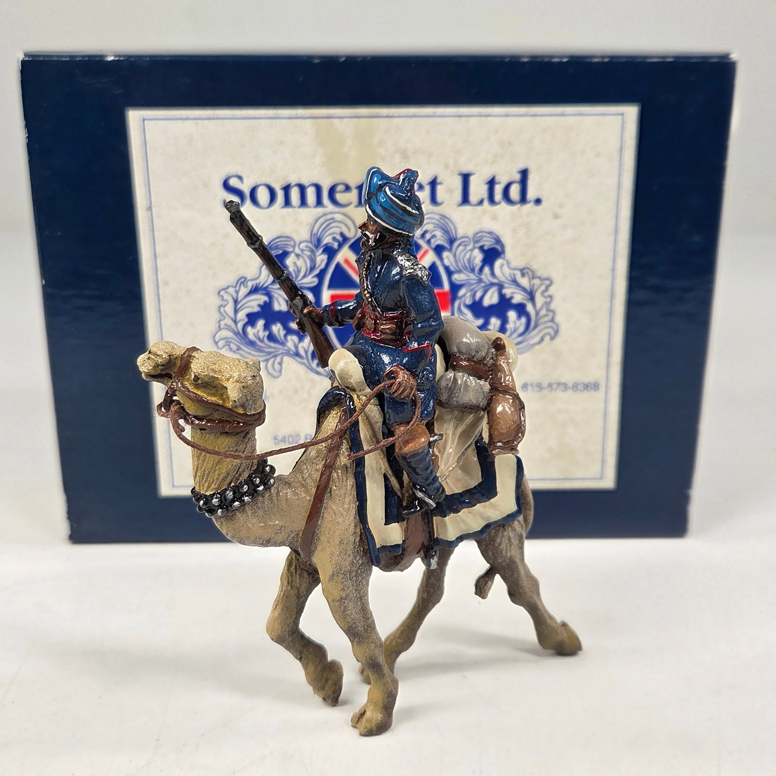 SOMERSET LTD. BIKANIR STATE FORCES CAMEL CORPS RISALDAR (1 of 4)