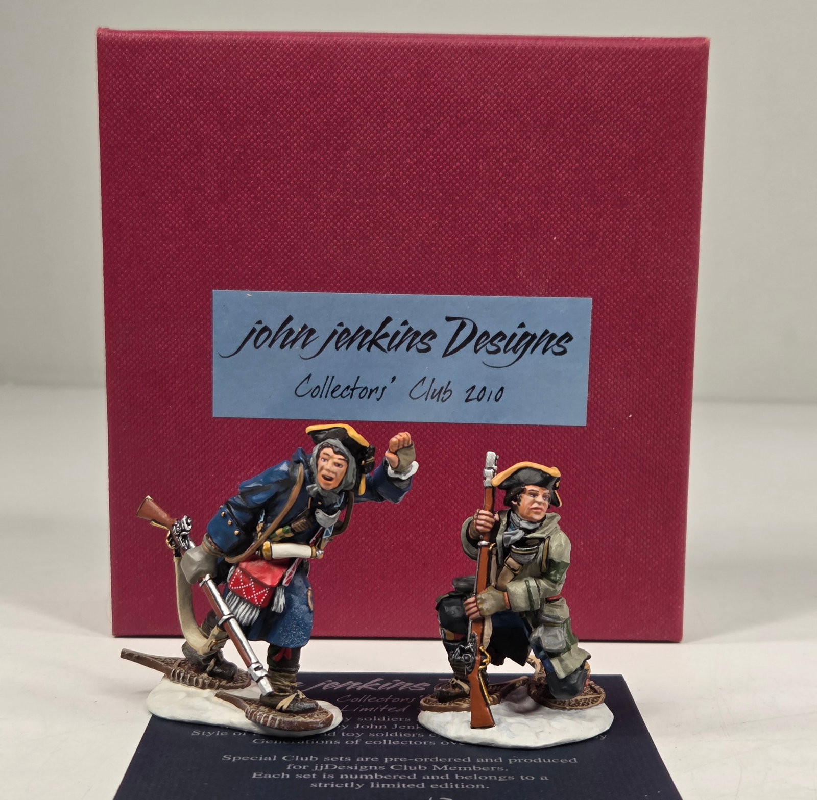 JOHN JENKINS DESIGNS 2 FRENCH OFFICERS DURANTAYE & RICHELIEU (1 of 4)