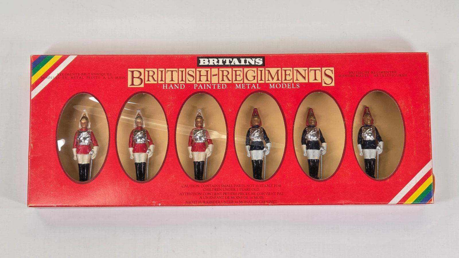 BRITAIN 7227 - 3 LIFEGUARDS, 3 HORSEGUARDS: REMAINS IN EXCELLENT CONDITION WITH BOX.