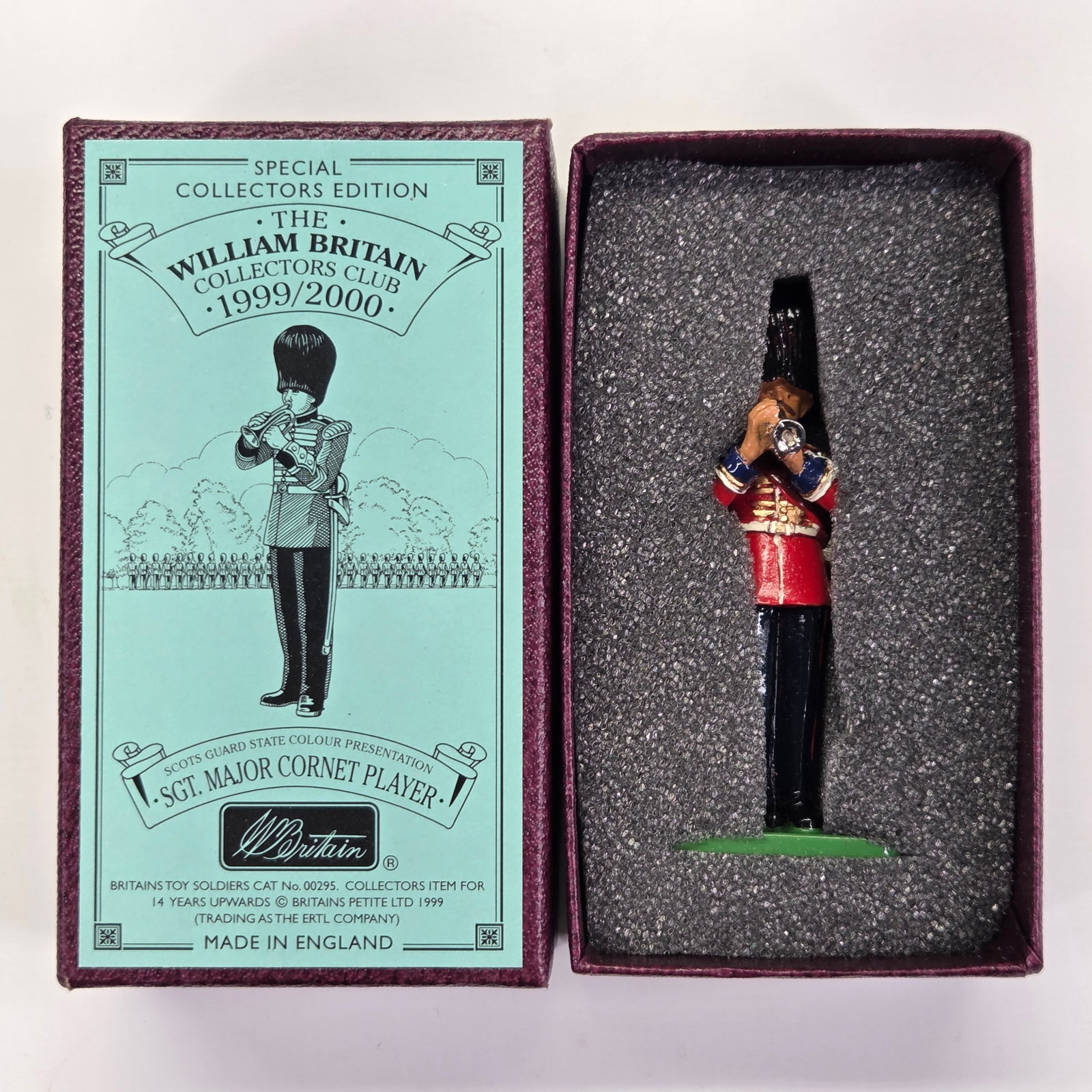 1999/2000 WILLIAM BRITAIN CC SGT. MAJOR CORNET PLAYER (1 of 2)