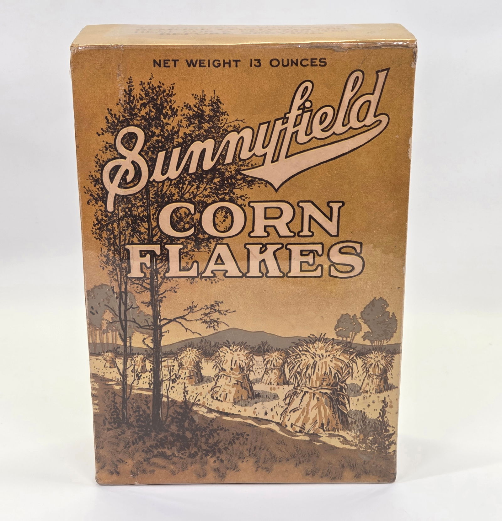 SUNNYFIELD CORN FLAKES ADVERTISING BOX (1 of 3)