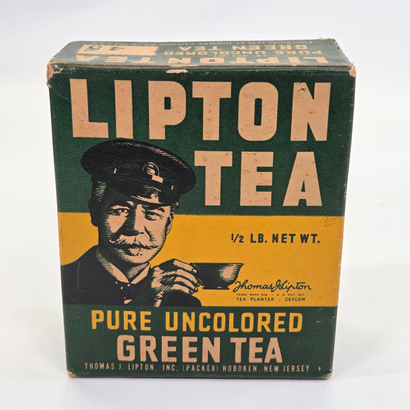 UNOPENED LIPTON TEA GREEN TEA BOX (1 of 4)