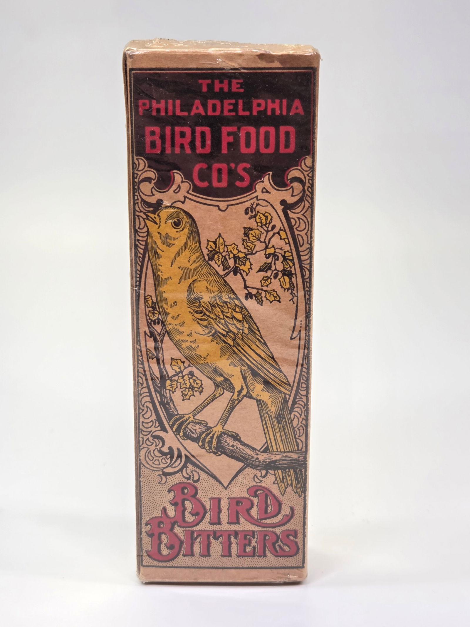 THE PHILADELPHIA BIRD FOOD BITTERS BOTTLE W/ BOX (1 of 3)