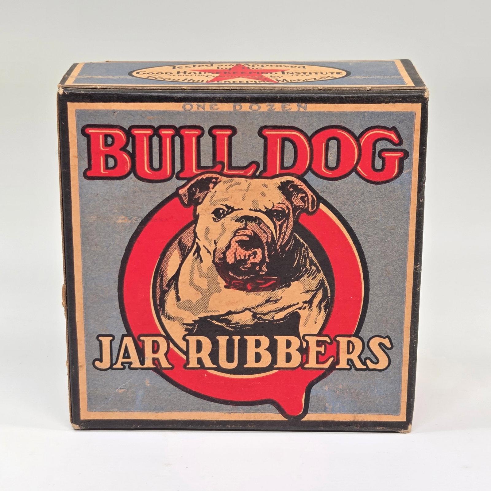 BULLDOG JAR RUBBERS SEALED BOX: REMAINS IN VERY GOOD CONDITION, FACTORY SEALED.