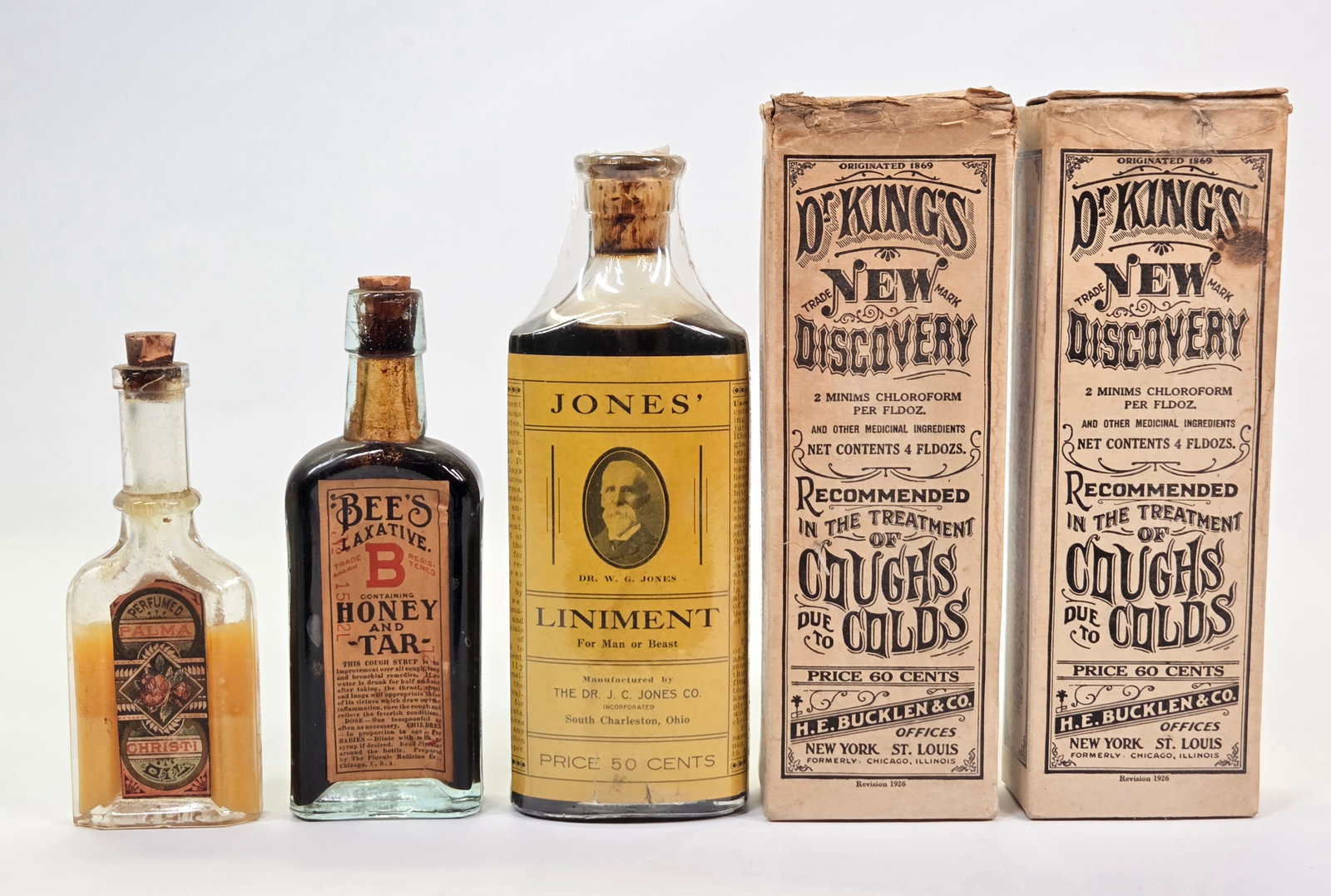 PALM OIL, HONEY TAR, LINIMENT OIL, DR. KINGS COUGH (1 of 12)