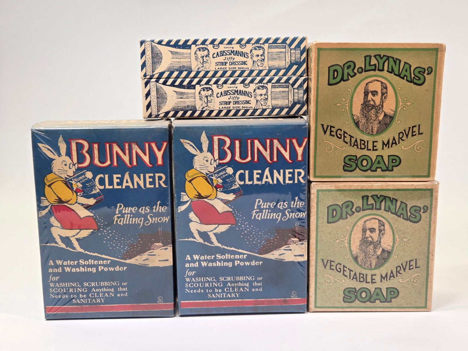 2) DR. LYNAS' SOUP, 2) CANISSMANN'S DRESSING, 2) BUNNY CLEANER (1 of 9)