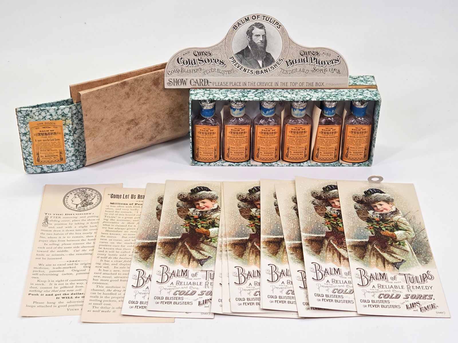 BAL OF TULIPS COUNTRY STORE DISPLAY W/ TRADE CARDS (1 of 8)