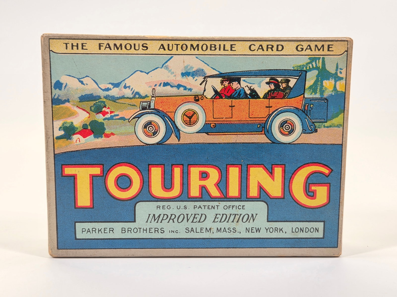 PARKERS BROTHERS IMPROVED EDITION TOURING GAME: REMAINS IN VERY GOOD CLEAN CONDITION.