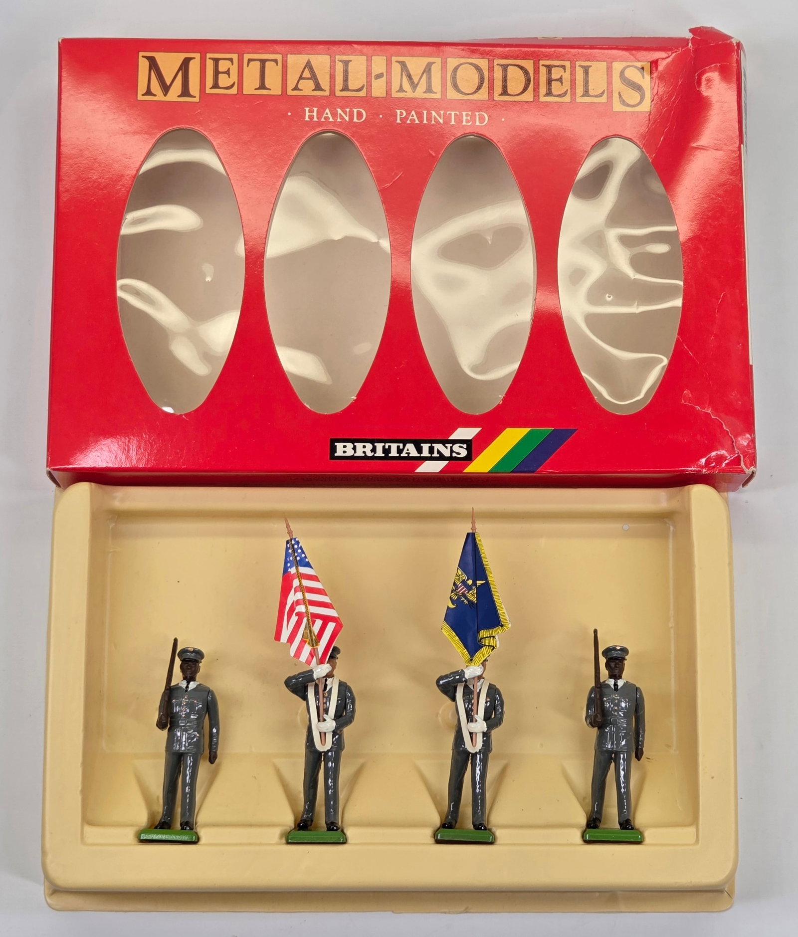 BRITAIN 7306 U.S. ARMY COLOUR PARTY (1 of 2)