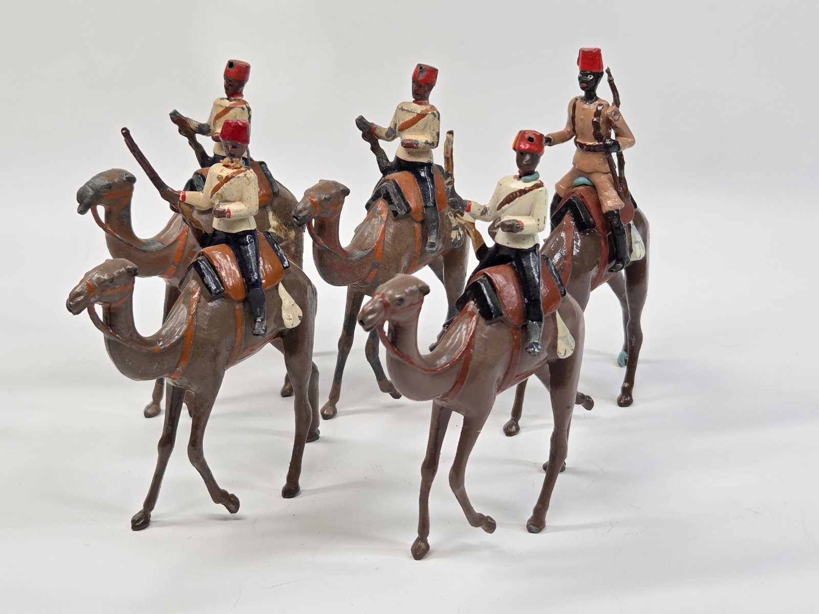 5) VARIOUS VINTAGE BRITAINS CAMEL CORPS (1 of 6)