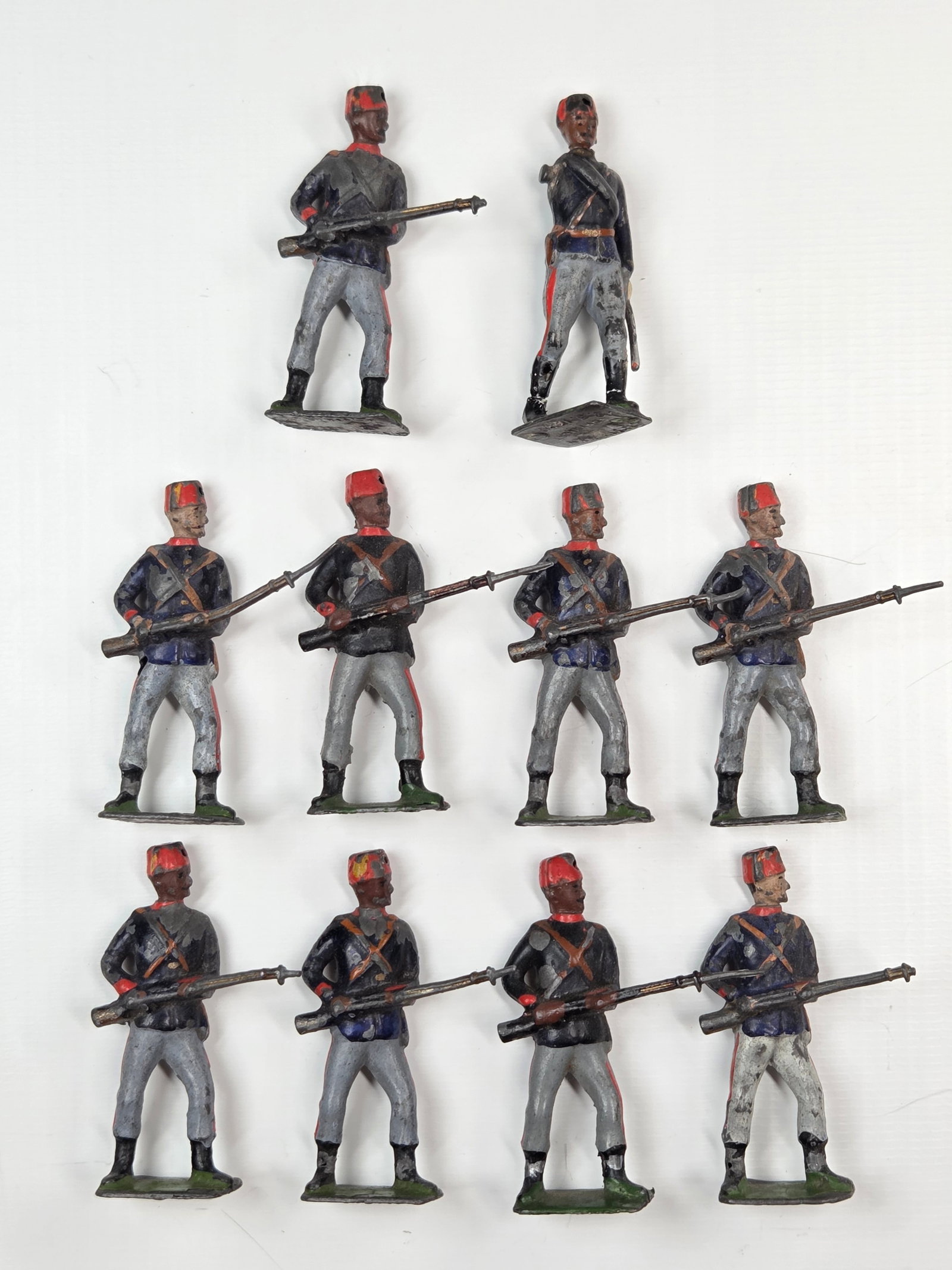 SET OF 10 BRITAIN TURKISH INFANTRY (1 of 5)