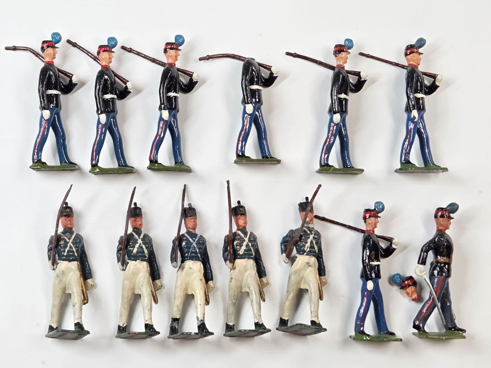 13) VARIOUS VINTAGE BRITAINS US CADET / SOLDIERS (1 of 5)