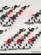 SET OF 6 BRITAIN BRITISH GRENADIER GUARDS: ALL REMAIN IN FAIR TO GOOD CONDITION, SHOWING PAINT WEAR.