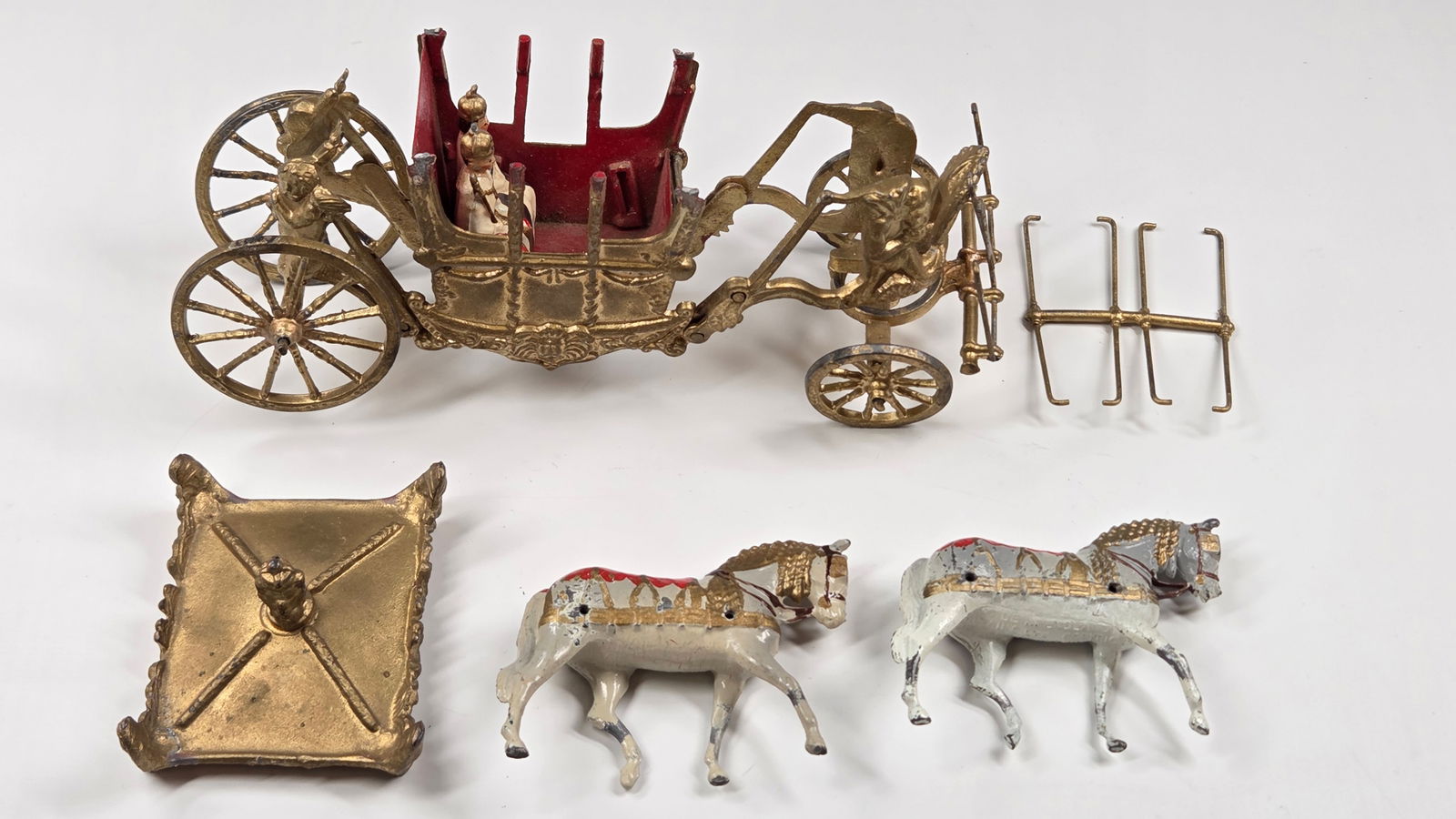 BRITAIN CORONATION COACH PARTS LOT (1 of 4)