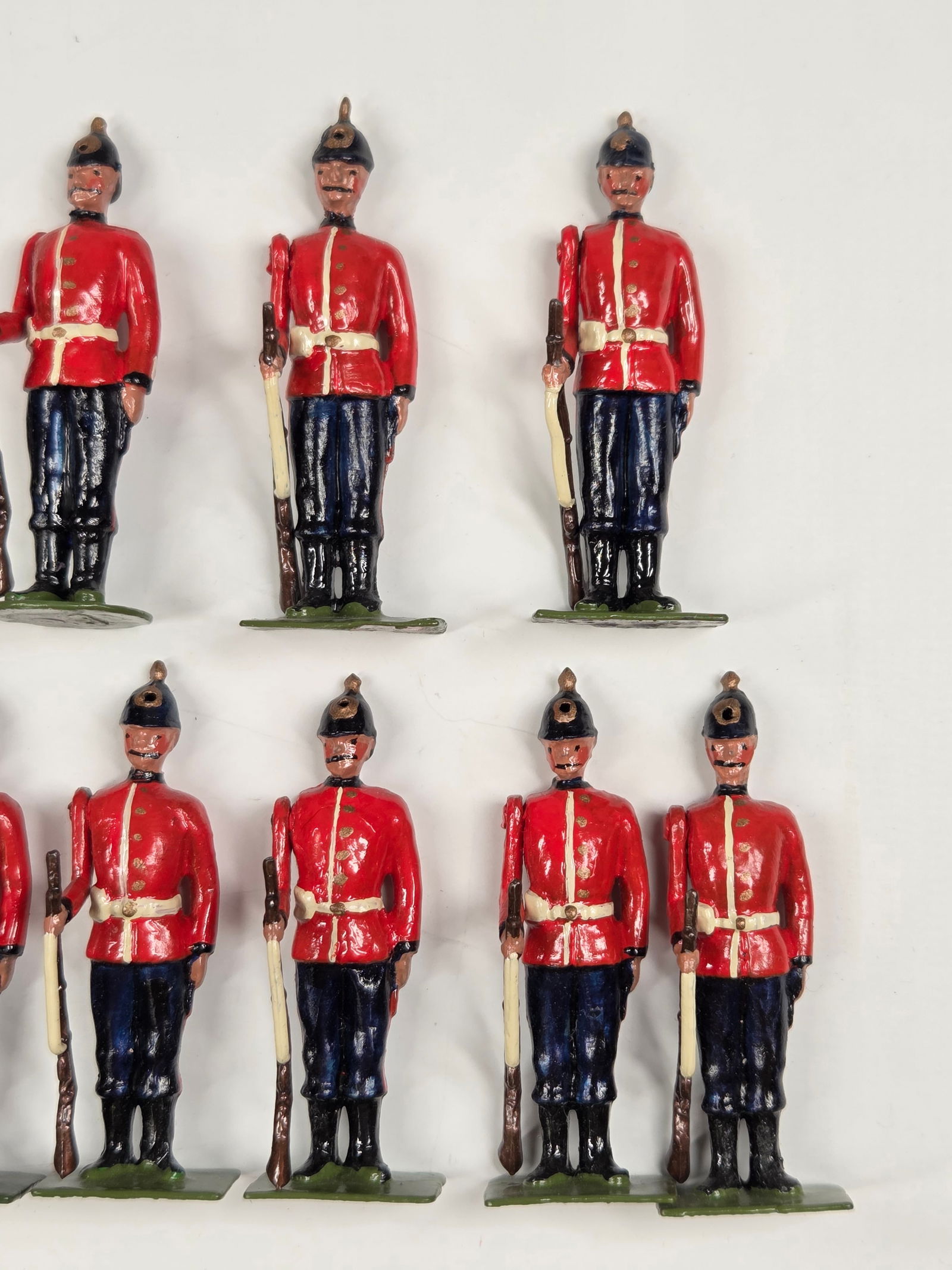 SET OF 11 VINTAGE BRITAINS DUKE OF CAMBRIDGE'S MIDDLESEX REGIMENT + - 2