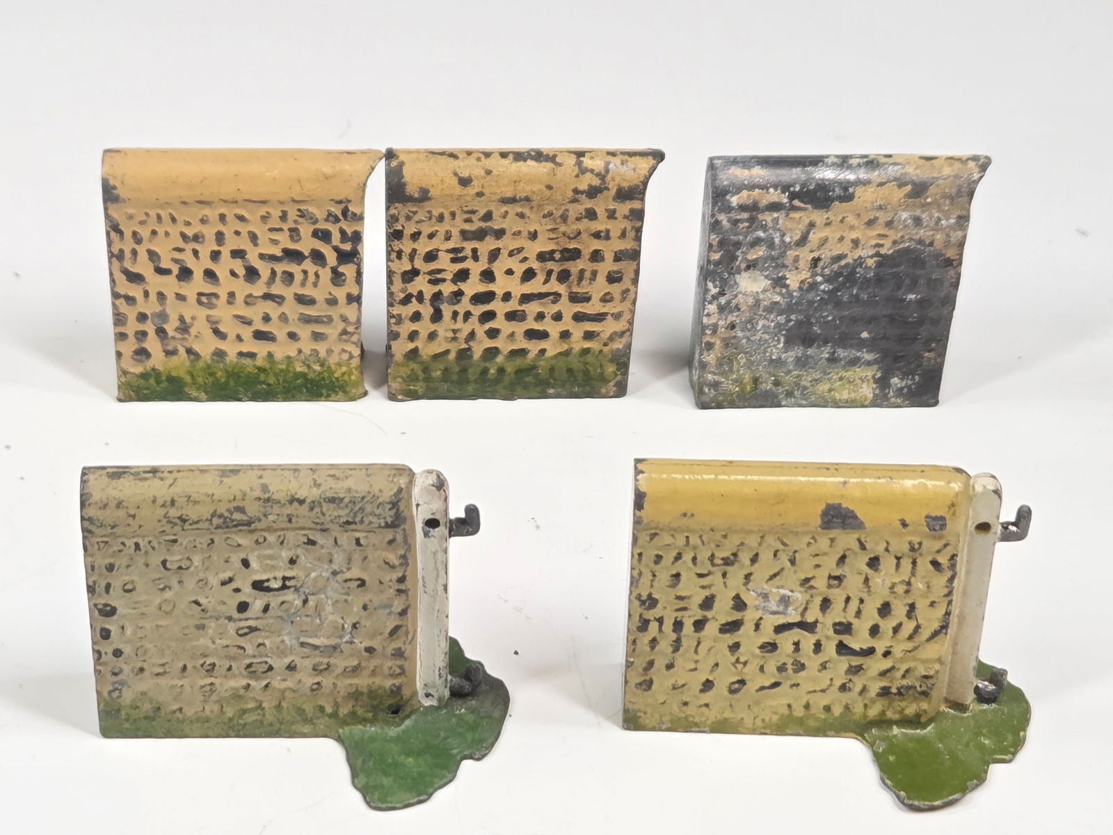 5) VINTAGE BRITAIN LEAD WALL SECTIONS (1 of 2)