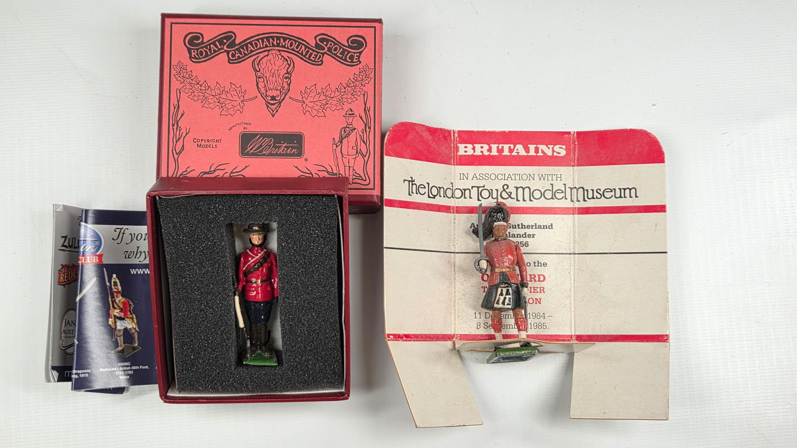 BRITAINS ROYAL CANADIAN POLICE & HIGHLANDER (1 of 6)