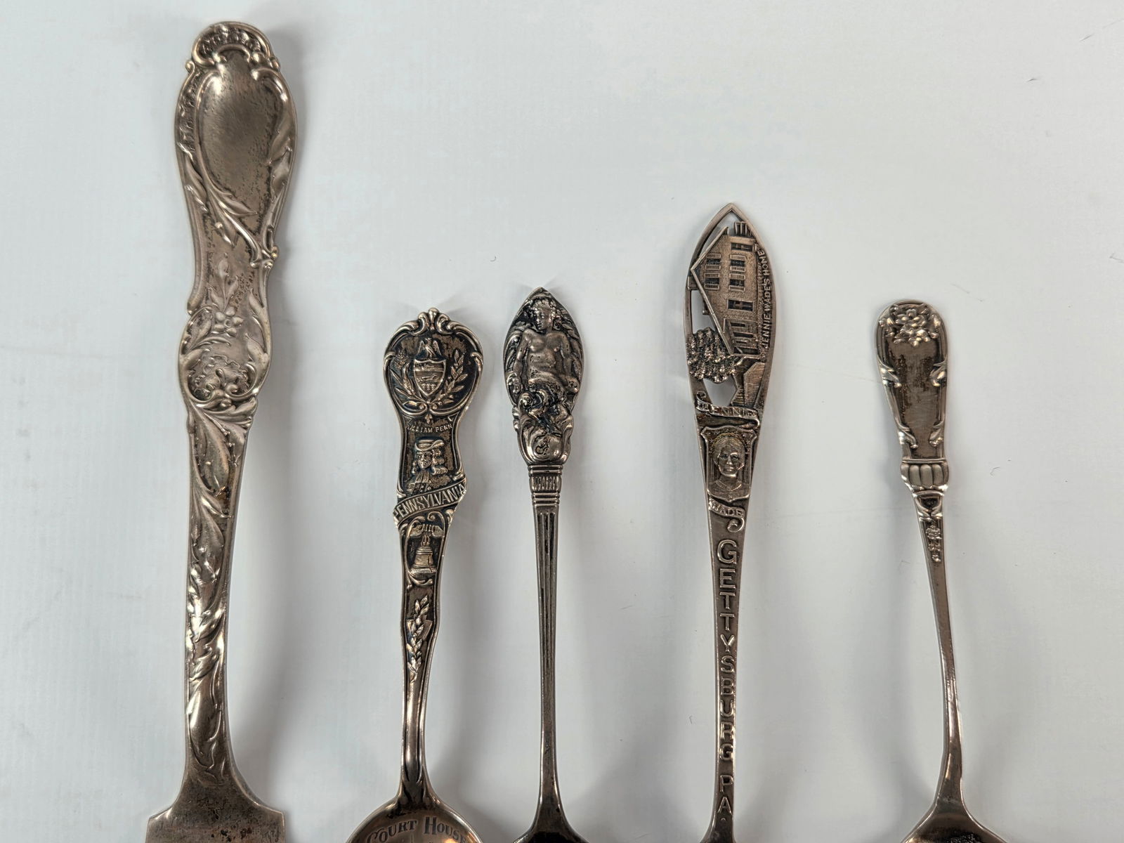 5) VARIOUS STERLING SILVER FLATWARE - 2