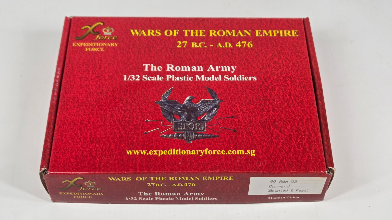 EXPEDITIONARY FORCE 1/32 SCALE COMMAND MOUNTED & FOOT: REMAINS IN EXCELLENT CONDITION WITH BOX.