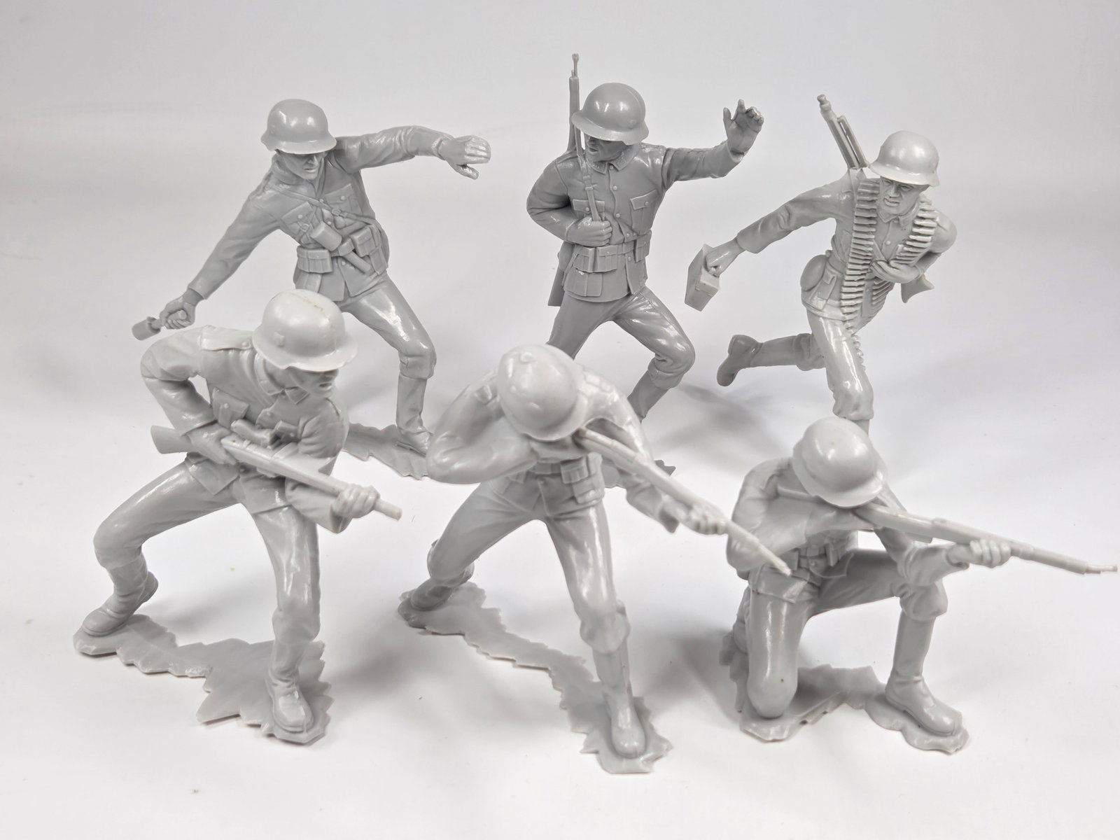 6) REISSUE MARX 6" PLAYSET FIGURES (1 of 4)