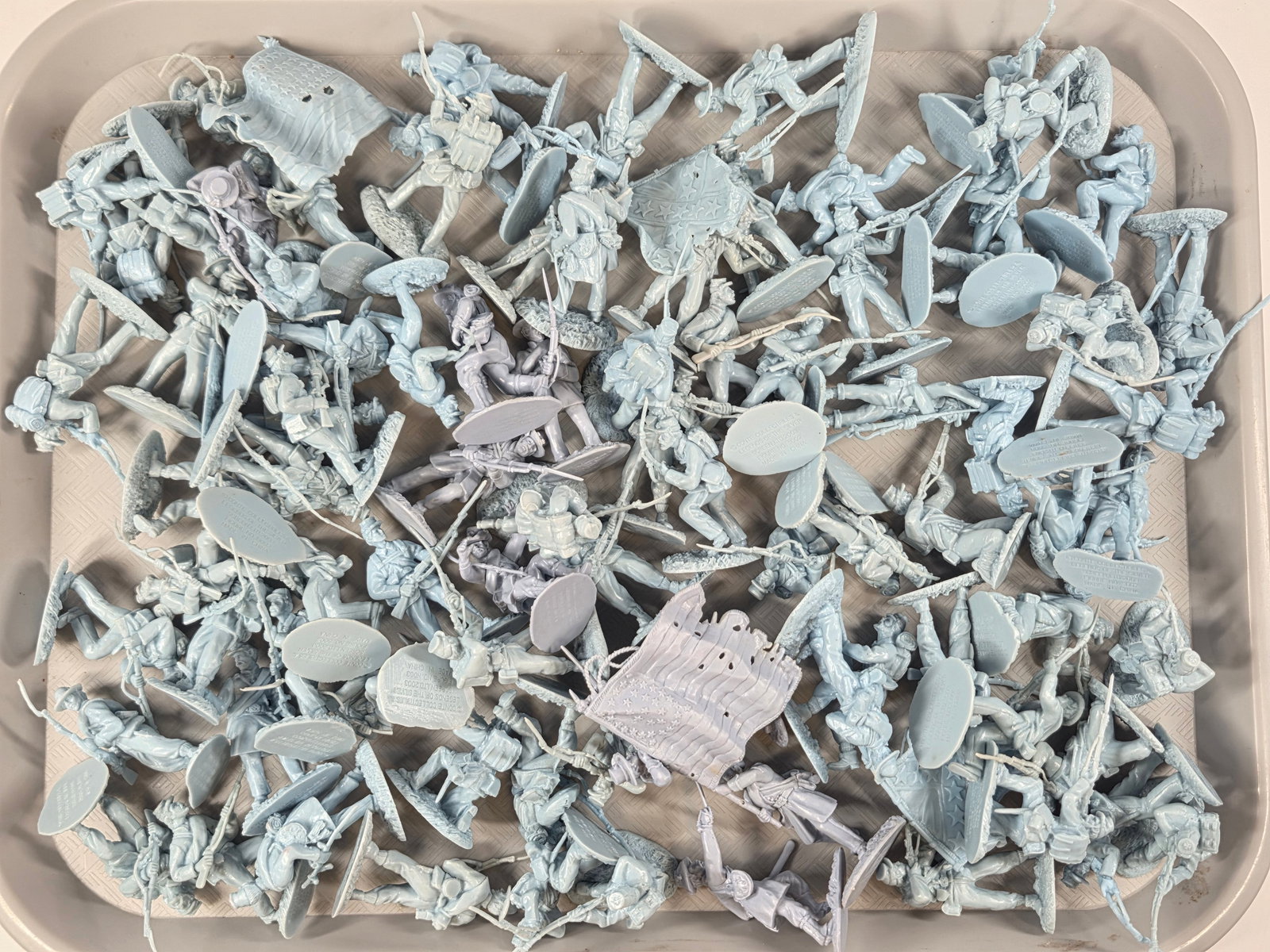 LARGE ASSORTMENT OF CONTE LTD. CIVIL WAR PLAYSET FIGURES (1 of 4)