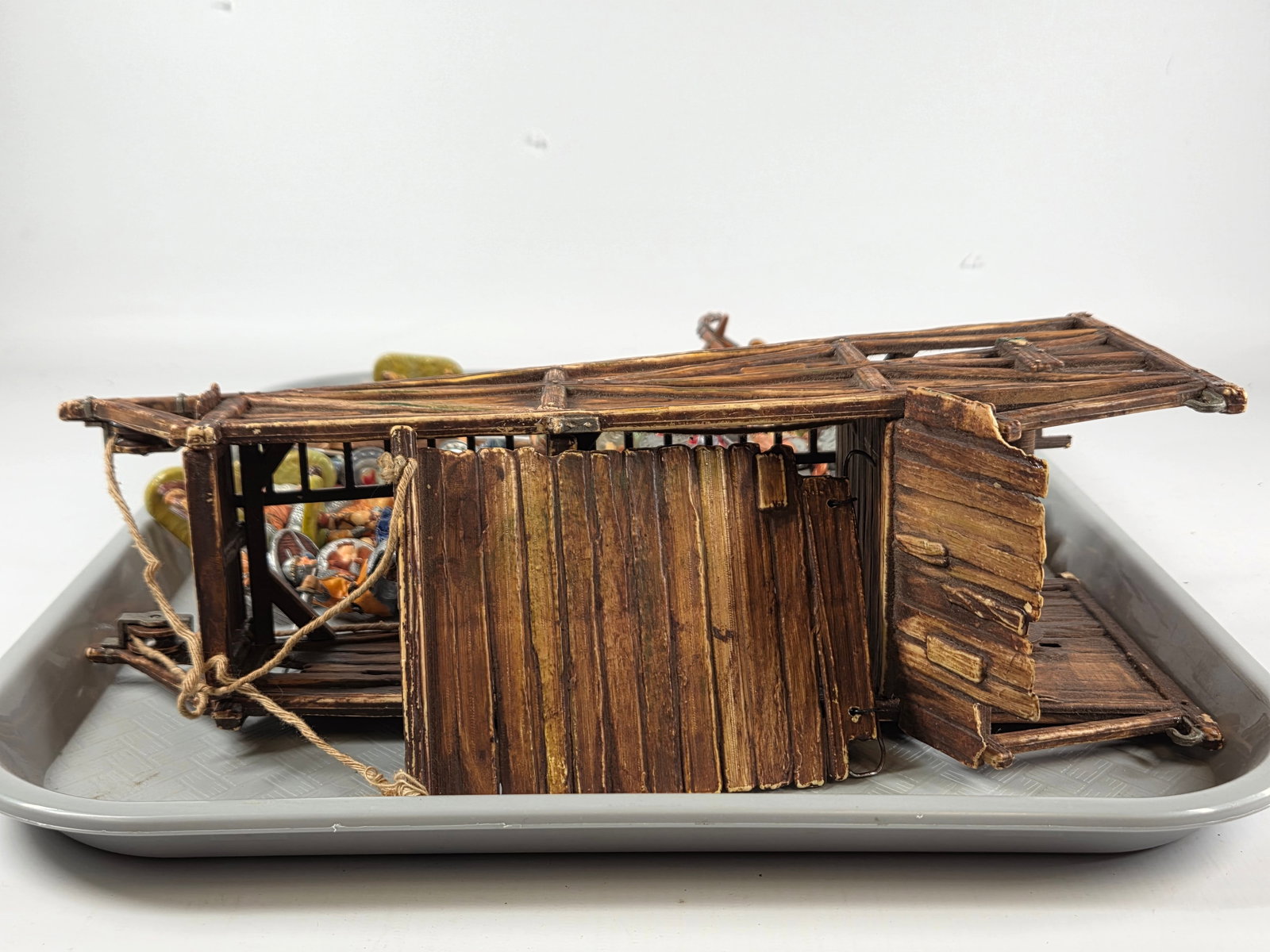 ELASTOLIN GERMAN MEDIEVAL SET W/ TREBUCHET - 5