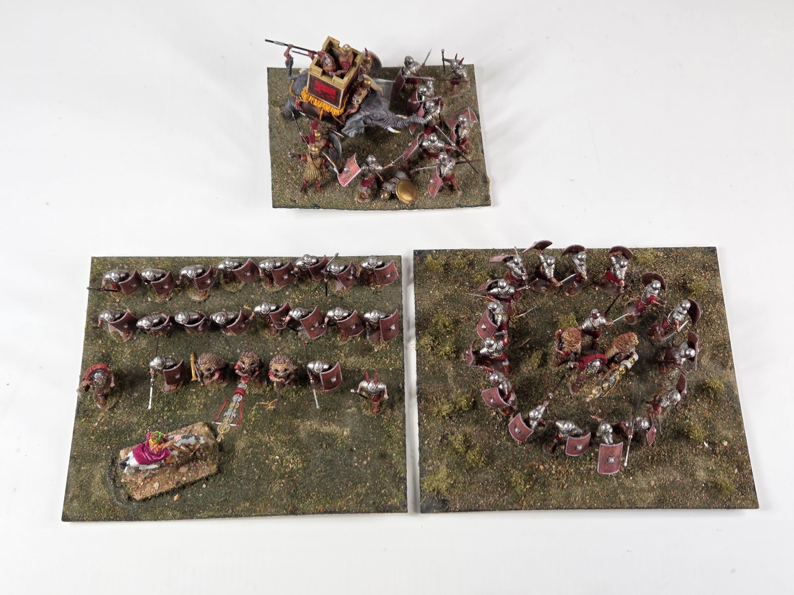 3) WAR GAMING SOLDIER DIORAMA (1 of 5)