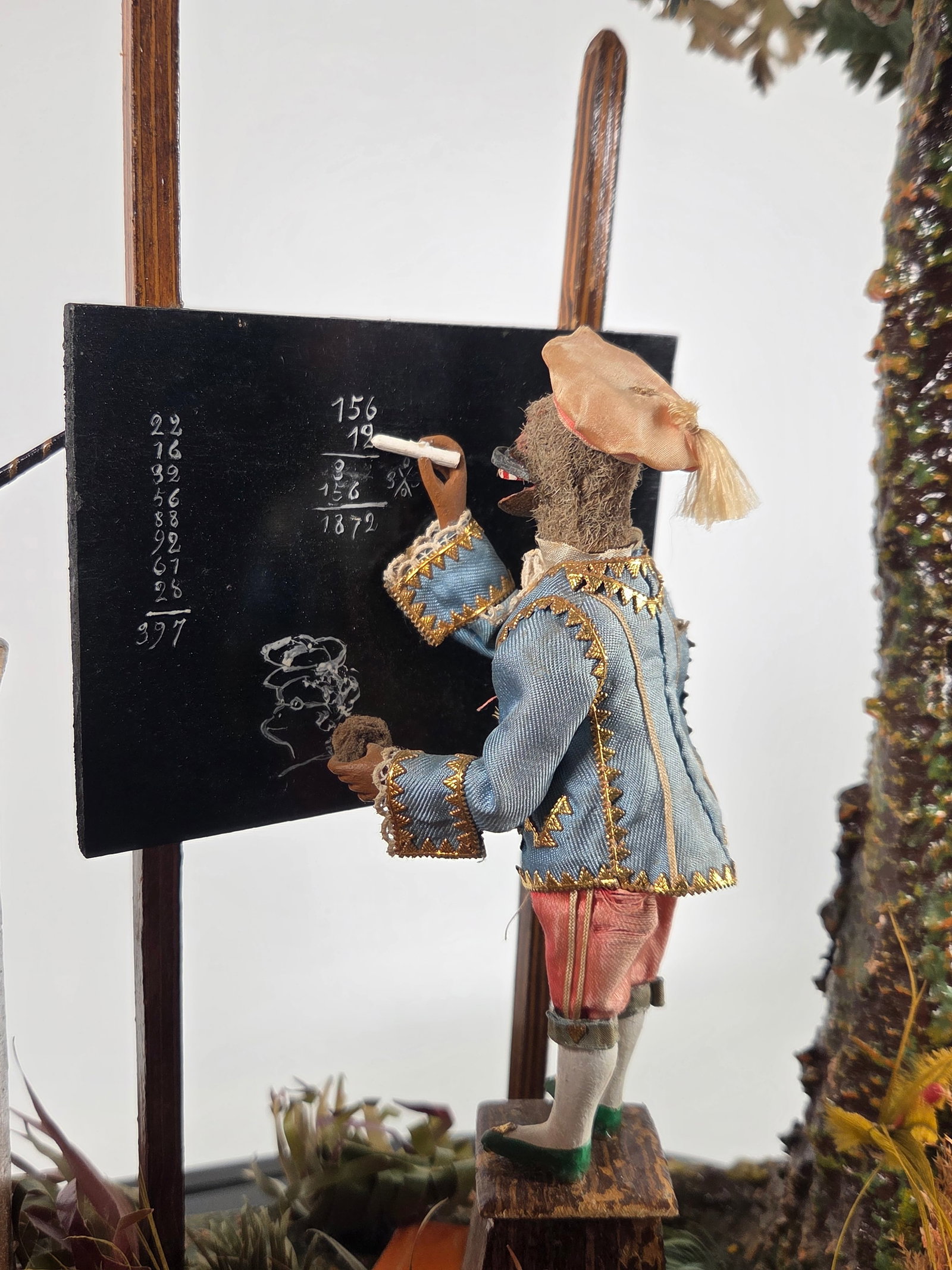 ANTIQUE GERMAN WIND UP MONKEY AUTOMATON - 13