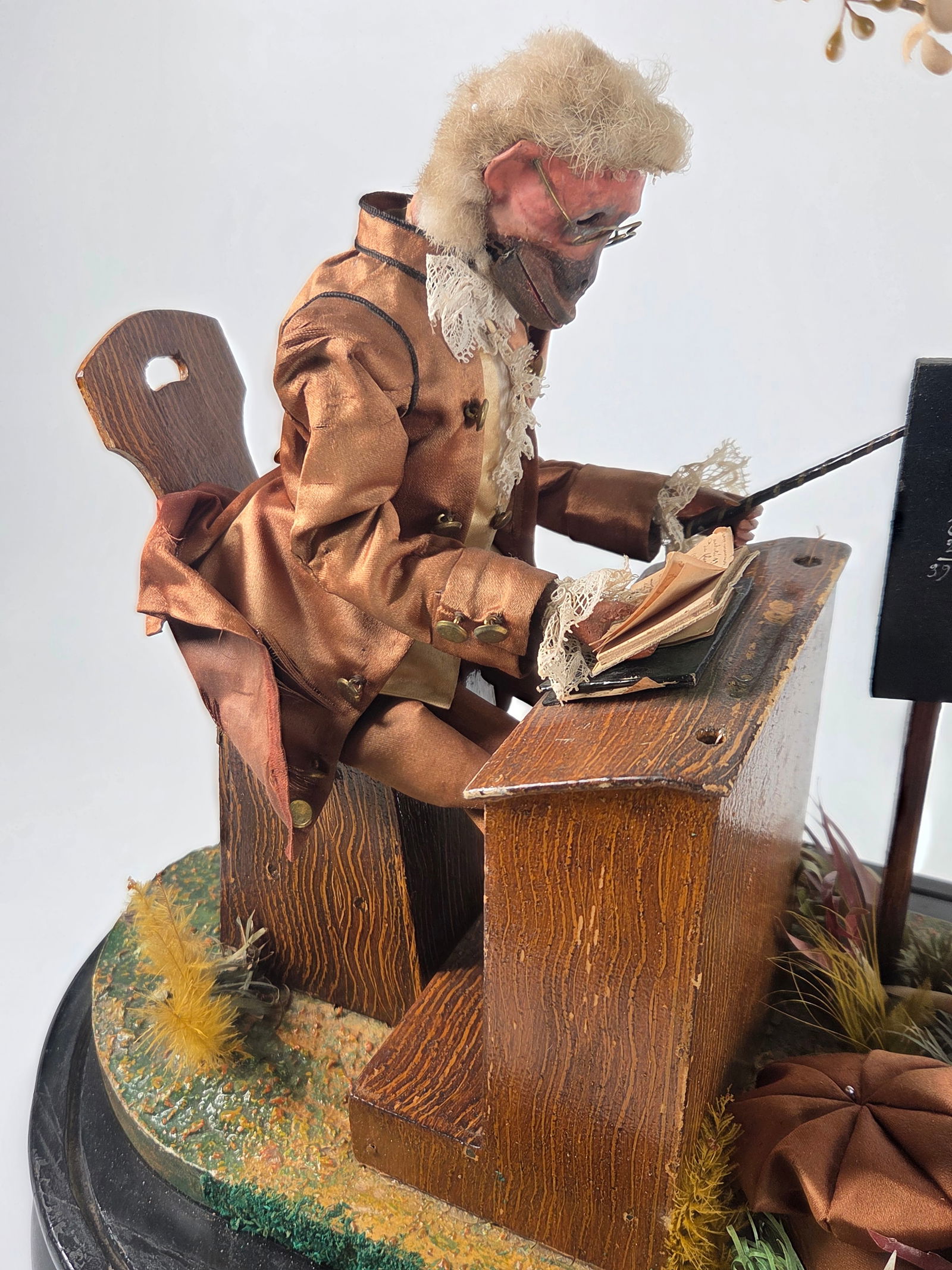 ANTIQUE GERMAN WIND UP MONKEY AUTOMATON - 2