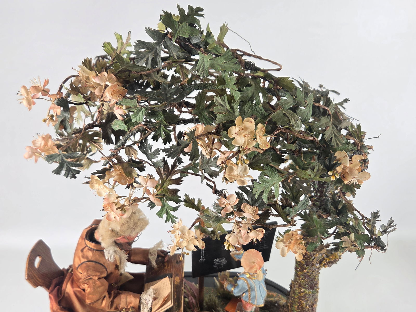 ANTIQUE GERMAN WIND UP MONKEY AUTOMATON - 4