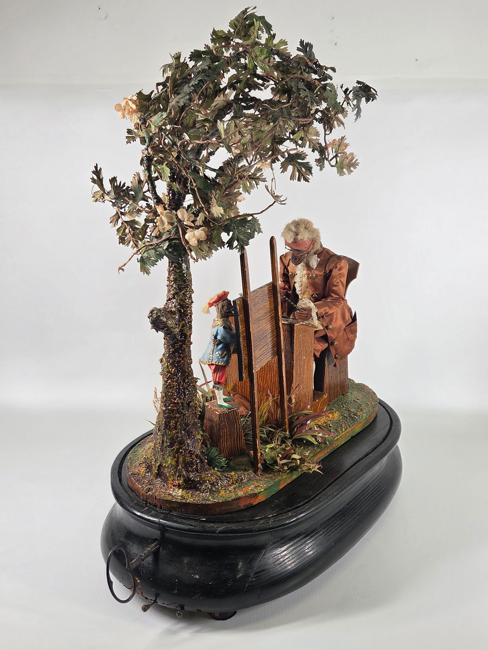 ANTIQUE GERMAN WIND UP MONKEY AUTOMATON - 7