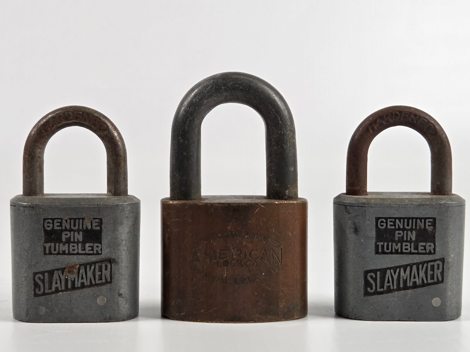 2) SLAYMAKER & AMERICAN LOCK CO. LOCKS (1 of 3)