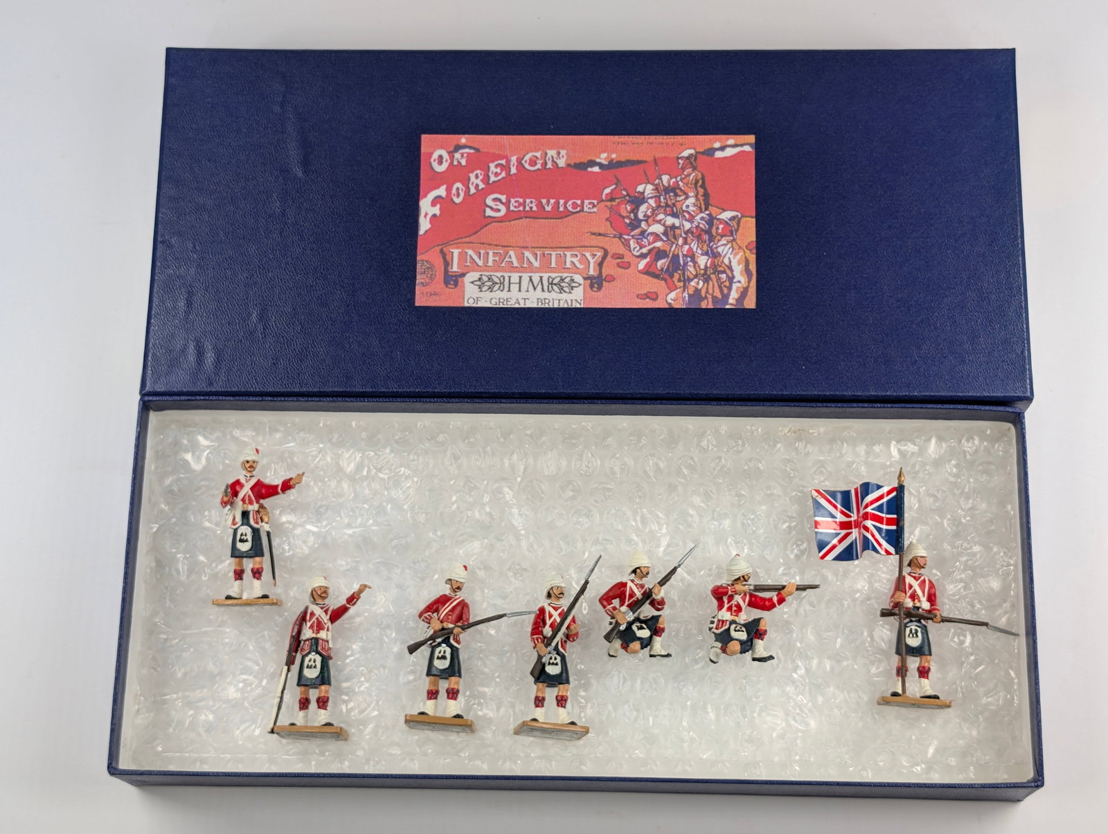 7) BLACK WATCH FIGURES HERITAGE MINIATURES - BLACK WATCH SET 2 (1 of 4)