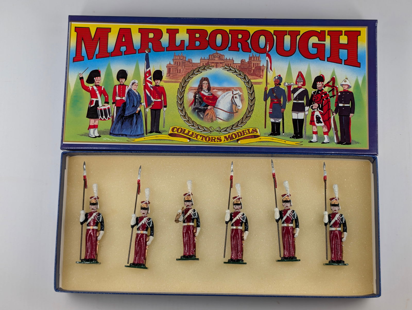 6) MARLBOROUGH 1815 1ST POLISH LANCERS OF THE GUARD IN ORIGINAL BOX (1 of 4)