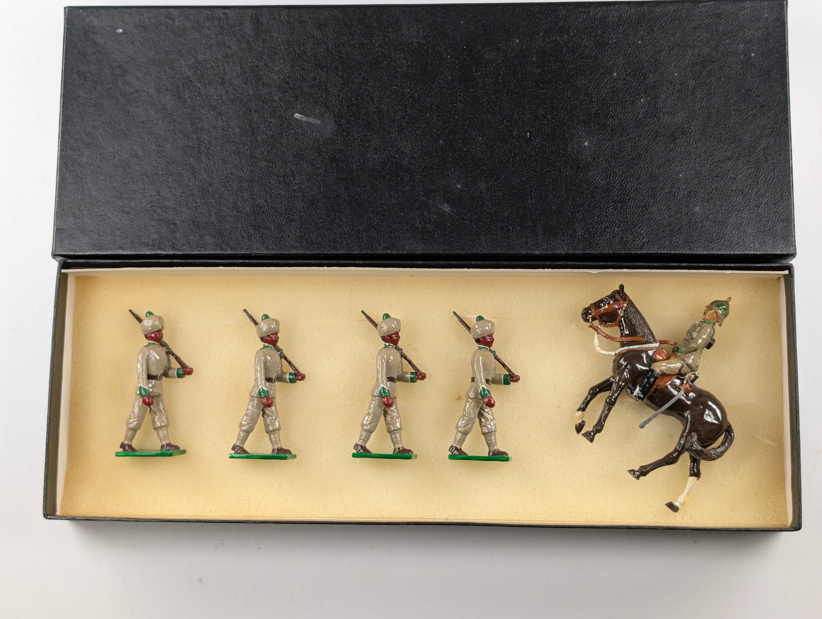 5) GREENWOOD & BALL 20TH BROWNLOWS PUNJABIS SOLDIERS & RIDER ON HORSE (1 of 5)