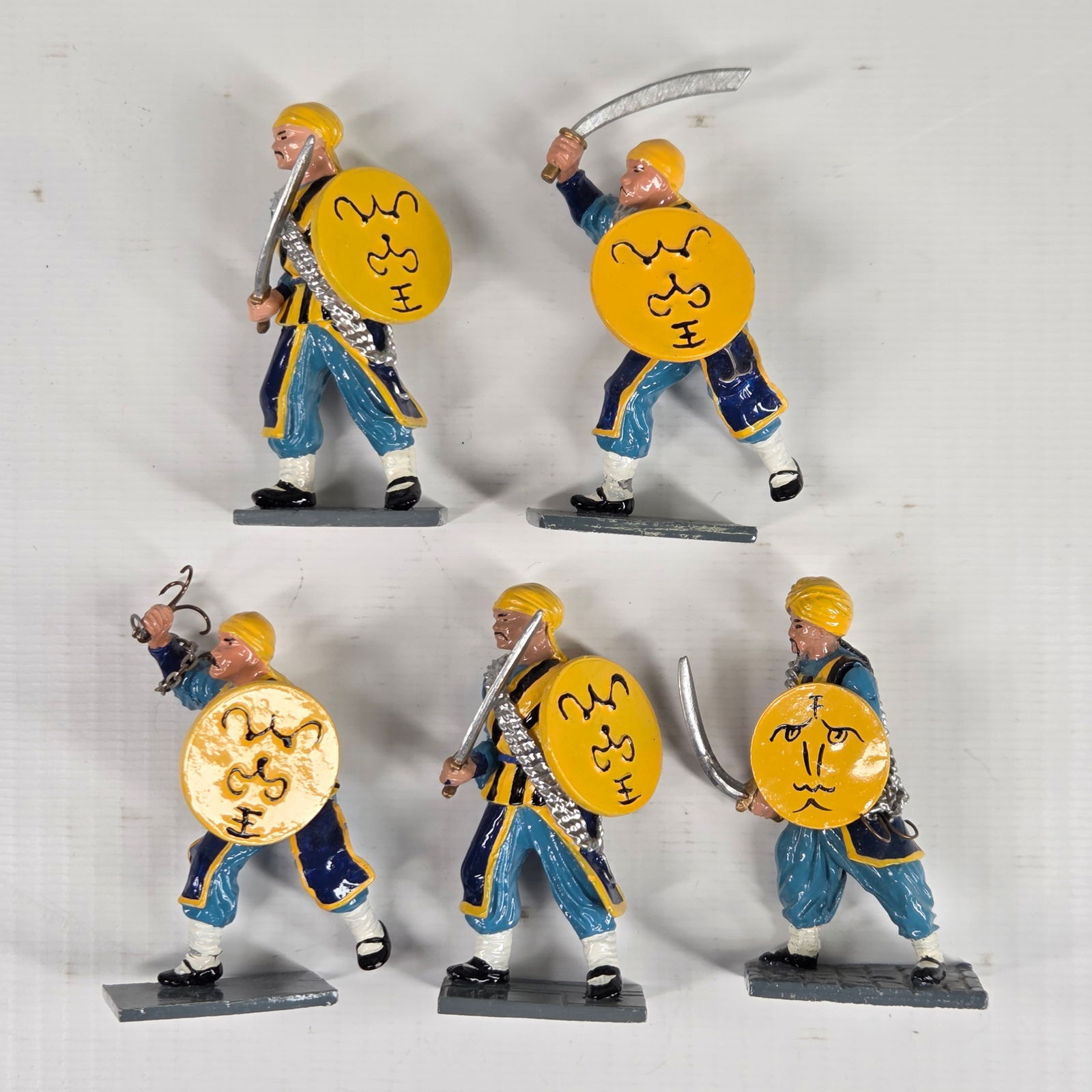 SET OF 5 TROPHY MINIATURES LEAD SOLDIERS (1 of 5)
