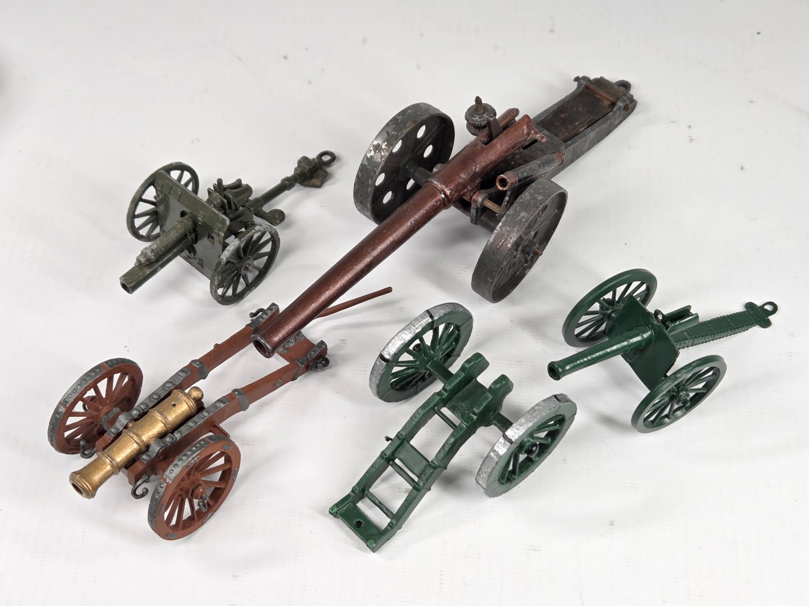 5) VARIOUS BRAND TOY LEAD CANNONS (1 of 6)