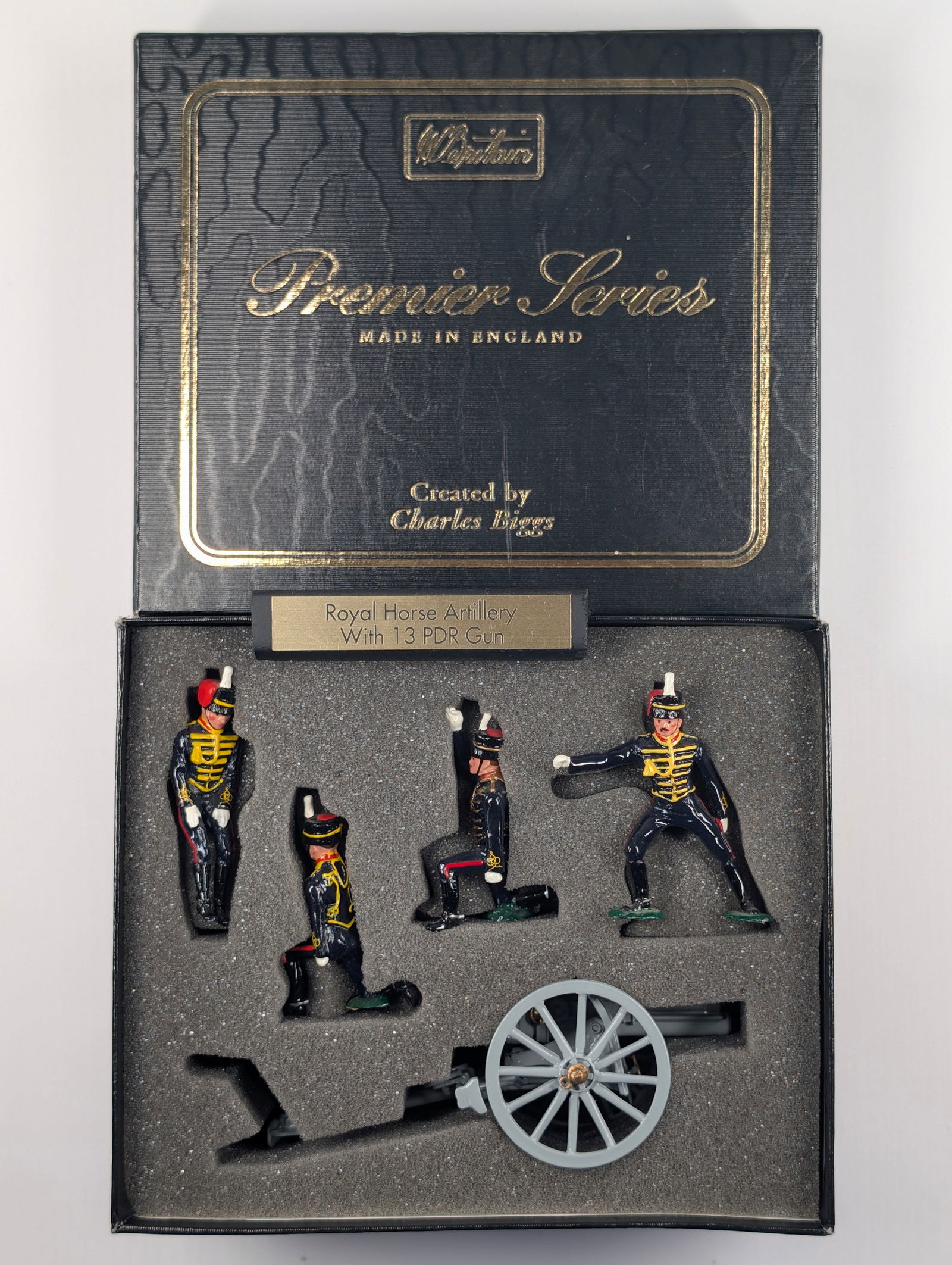 BRITAIN PREMIER SERIES 8927 ROYAL HORSE ARTILLERY W/ 13 PDR GUN (1 of 5)