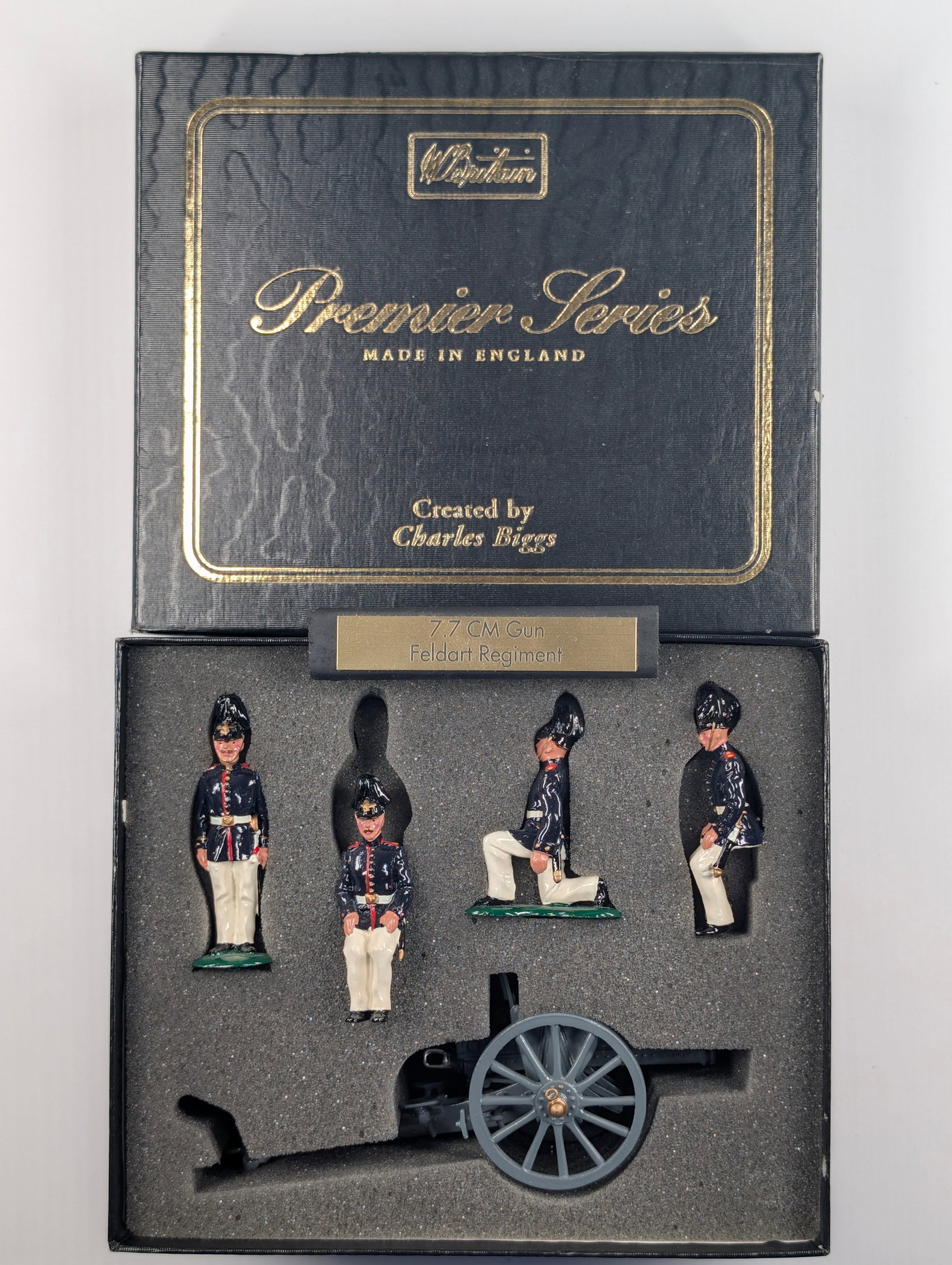 BRITAIN PREMIER SERIES 8923 GERMAN 7.7 GUN W/ DETACHMENT (1 of 6)